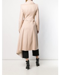 Женское розовое пальто от Alexander McQueen