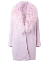 Женское розовое пальто от Elizabeth and James