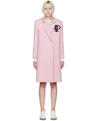Женское розовое пальто от Emilio Pucci
