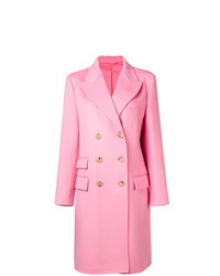 Женское розовое пальто от Ermanno Scervino
