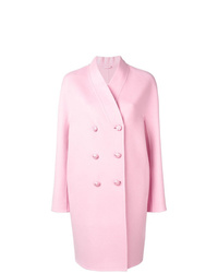 Женское розовое пальто от Ermanno Scervino