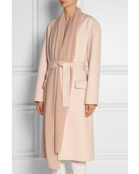 Женское розовое пальто от Bottega Veneta