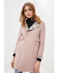 Женское розовое пальто от Fresh Cotton