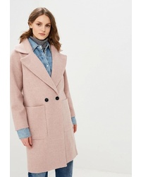 Женское розовое пальто от Fresh Cotton