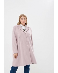 Женское розовое пальто от Gamelia