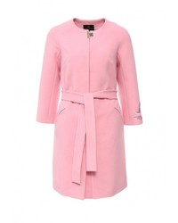 Женское розовое пальто от Grand Style