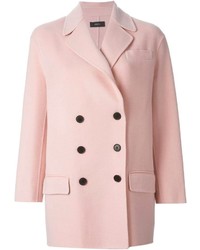 Женское розовое пальто от Joseph