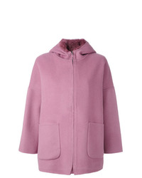 Женское розовое пальто от Liska