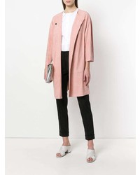 Женское розовое пальто от Desa 1972