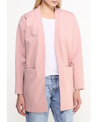 Женское розовое пальто от LOST INK