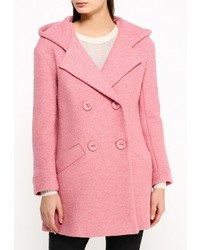Женское розовое пальто от LOST INK