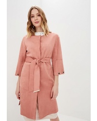 Женское розовое пальто от Love Republic