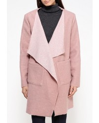 Женское розовое пальто от Lovini