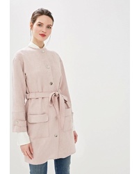 Женское розовое пальто от Lusio