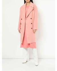 Женское розовое пальто от Tibi