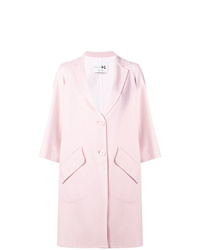 Женское розовое пальто от Manzoni 24