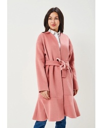 Женское розовое пальто от Maria Golubeva