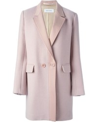 Женское розовое пальто от Mauro Grifoni