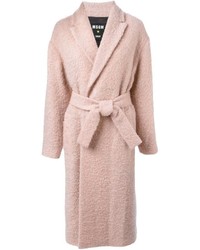 Женское розовое пальто от MSGM