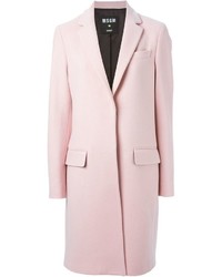 Женское розовое пальто от MSGM
