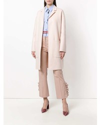 Женское розовое пальто от N°21