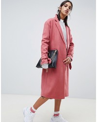 Женское розовое пальто от NA-KD