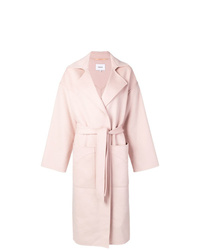 Женское розовое пальто от Nanushka
