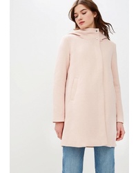 Женское розовое пальто от Only