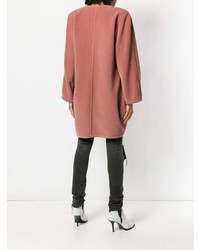 Женское розовое пальто от Emanuel Ungaro Vintage