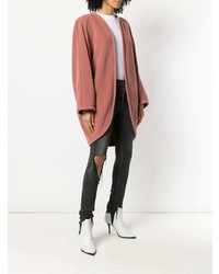 Женское розовое пальто от Emanuel Ungaro Vintage