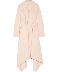 Женское розовое пальто от Oscar de la Renta