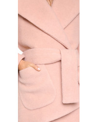 Женское розовое пальто от Carven
