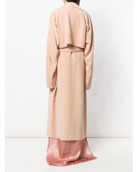 Женское розовое пальто от Nina Ricci