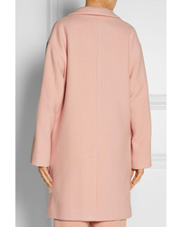 Женское розовое пальто от DKNY