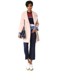 Женское розовое пальто от Whistles