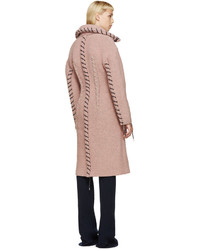 Женское розовое пальто от Acne Studios