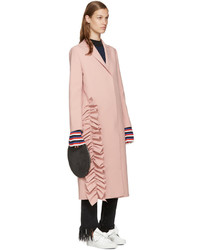 Женское розовое пальто от MSGM