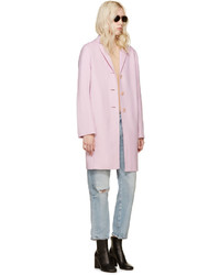Женское розовое пальто от Acne Studios