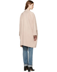 Женское розовое пальто от Helmut Lang