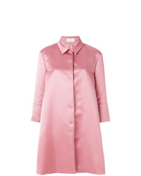 Женское розовое пальто от Sara Battaglia