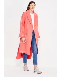 Женское розовое пальто от Soeasy