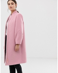 Женское розовое пальто от Ted Baker