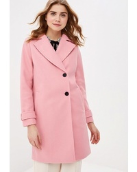 Женское розовое пальто от Top Secret