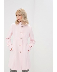 Женское розовое пальто от United Colors of Benetton
