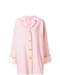 Женское розовое пальто от Versace Vintage