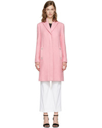 Женское розовое пальто от Versus