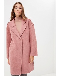 Женское розовое пальто от Vila