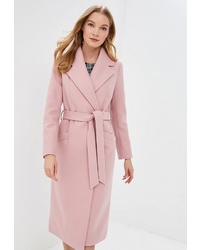 Женское розовое пальто от Vivaldi