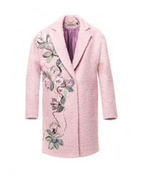 Женское розовое пальто от Yukostyle