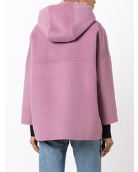 Женское розовое пальто от Liska